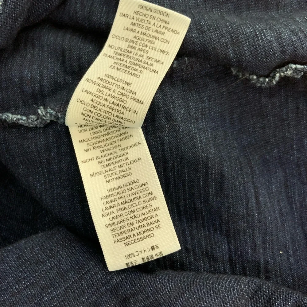 Current/Elliot dark denim blue swing top - Picture 14 of 15